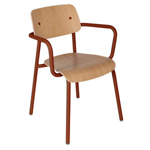 Fermob – Studie – Bridge chêne – Ocre rouge
