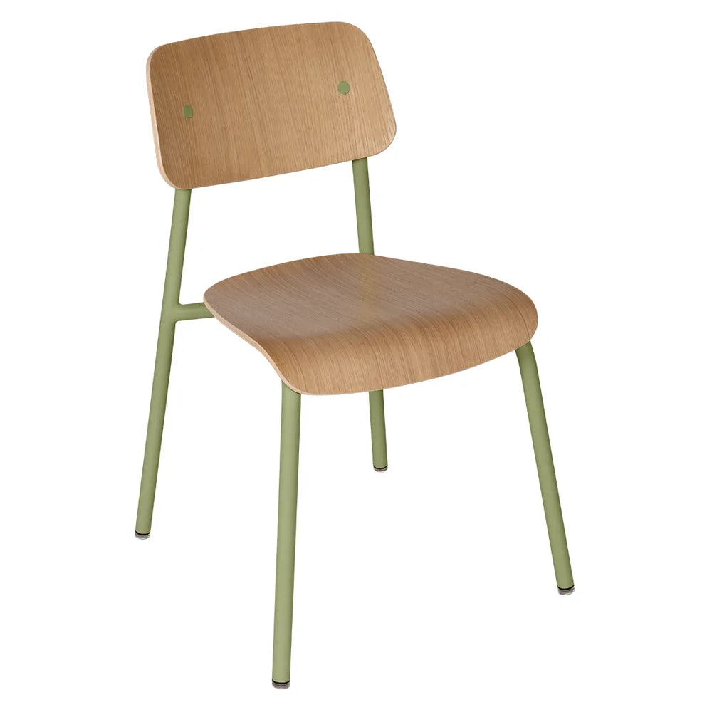 Fermob – Studie – Chaise chêne – Vert tilleul