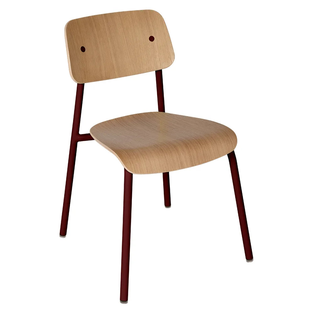 Fermob – Studie – Chaise chêne – Cerise noire