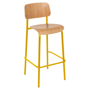 Fermob – Studie – Chaise de bar chêne h75 – Miel