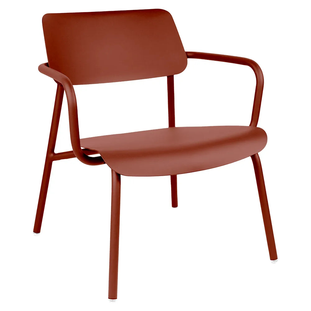 Fermob – Studie – Fauteuil lounge – Ocre rouge