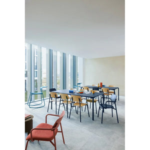 Fermob – Studie – Fauteuil lounge tissu en situation