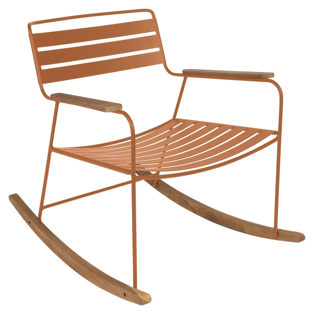 Fermob – Surprising – Rocking chair – Orange confite