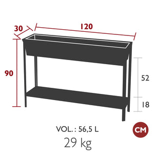 Fermob – Jardinière grand format – guide de dimensions