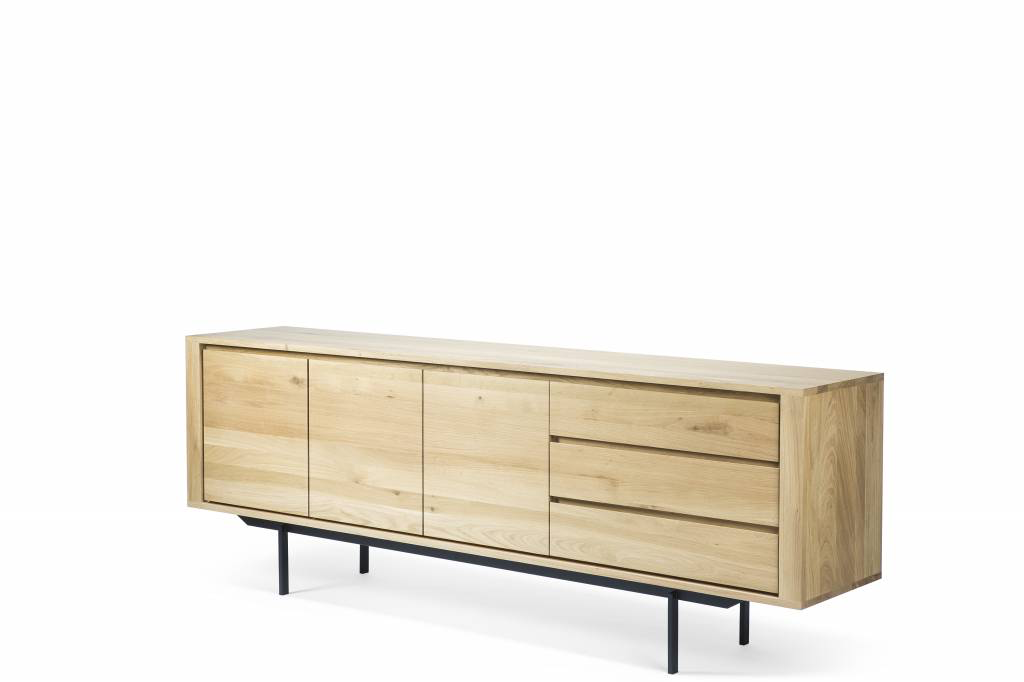 Ethnicraft - Buffet New Shadow - Chêne massif - L.134 X 45 x H.80