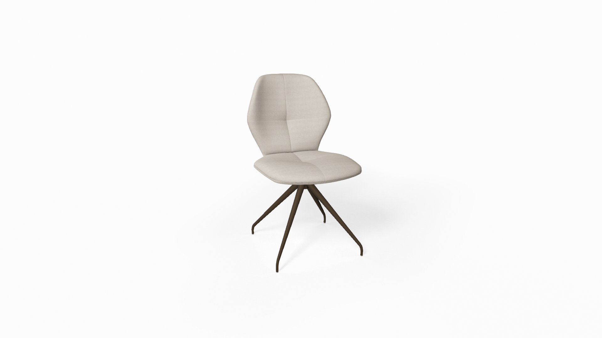 Mobitec - Chaise Moods "#91" - H. 48 - Pieds métal et Tissu catégorie 2