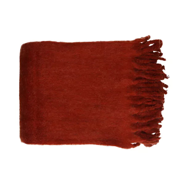 Pomax - Plaid Suave - Rouille - 170 x 130