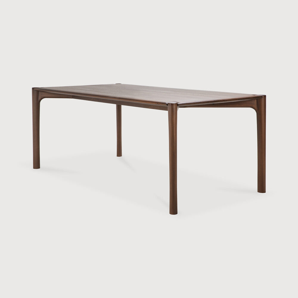 Ethnicraft - Table Pi - Teck verni - Brun - 200 x 95 x H76