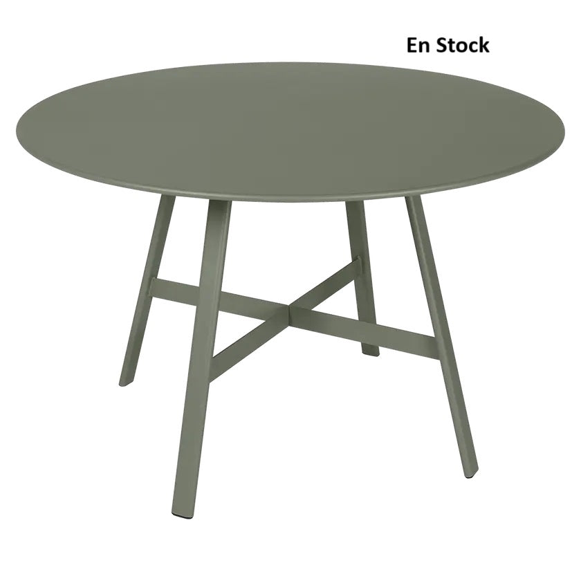 Fermob - SO'O - Table Ronde - Diam. 117 cm - Romarin (En stock)