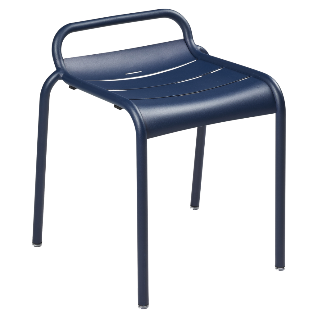 Fermob Luxembourg Tabouret — Bleu abysse