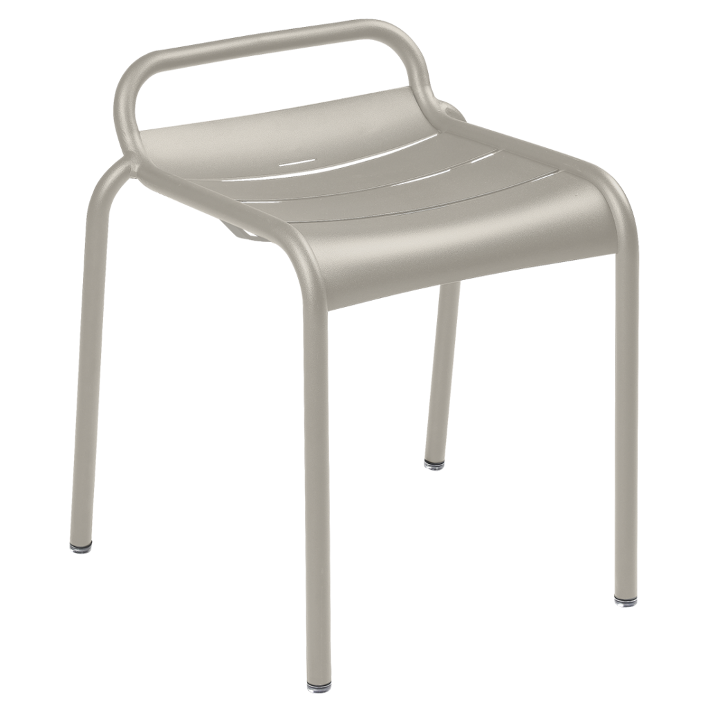 Fermob Luxembourg Tabouret — Gris argile